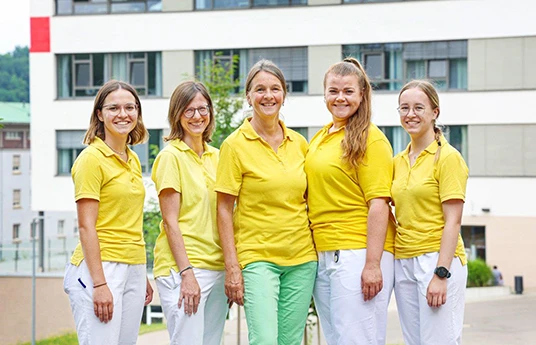 Unser Ergotherapie Team im therapiezentrum am diak